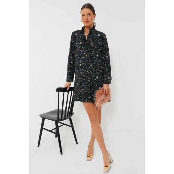 TUCKERNUCK Black Campden Vine Tate Dress NWT Size Medium - Picture 8 of 12